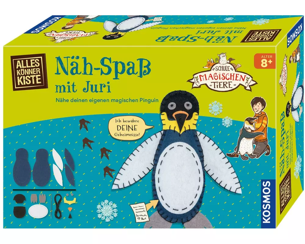 Kosmos Bastelset Magische Tiere Nähspass mit Juri