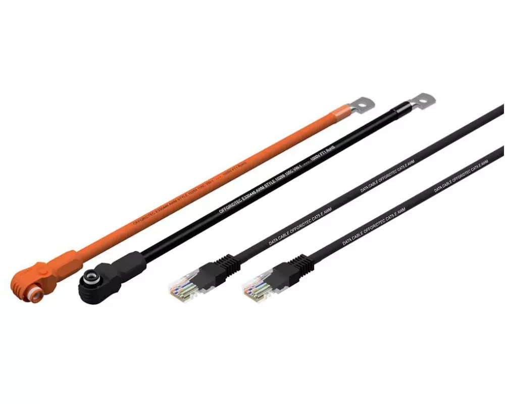 Pylontech Anschlusskabel Batterie zu Wechselrichter M8, 25 mm², 2m