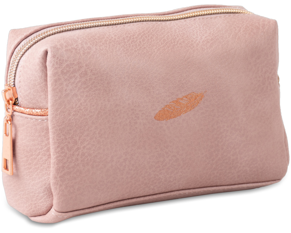 ROOST Kosmetiktasche 16x6x10cm 500618 Midnight gold, soft pink