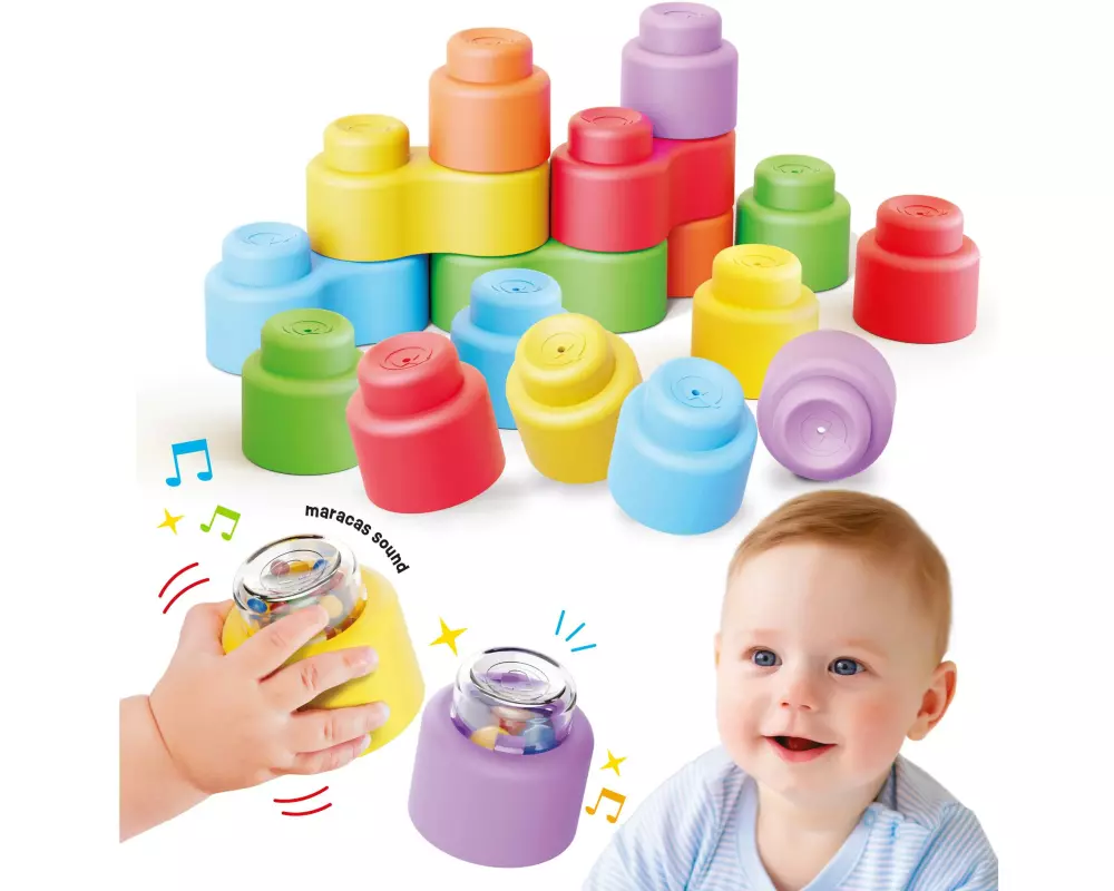 Quercetti Momy Soft Happy Sound 18-teilig