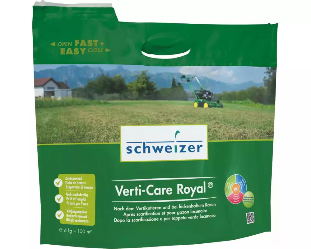 Eric Schweizer Rasensaat Verti-Care Royal