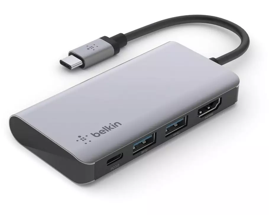 Belkin Dockingstation USB-C Multiport 4-in-1