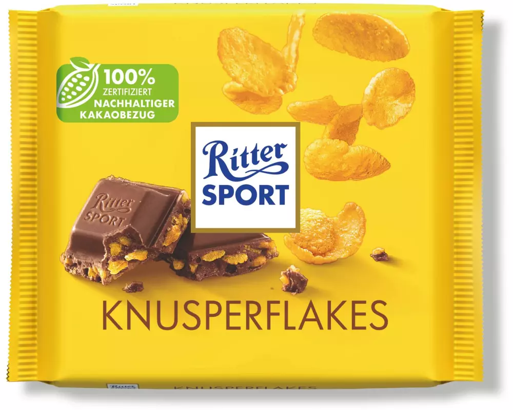Ritter Sport Schokolade Knusperflakes 100 g
