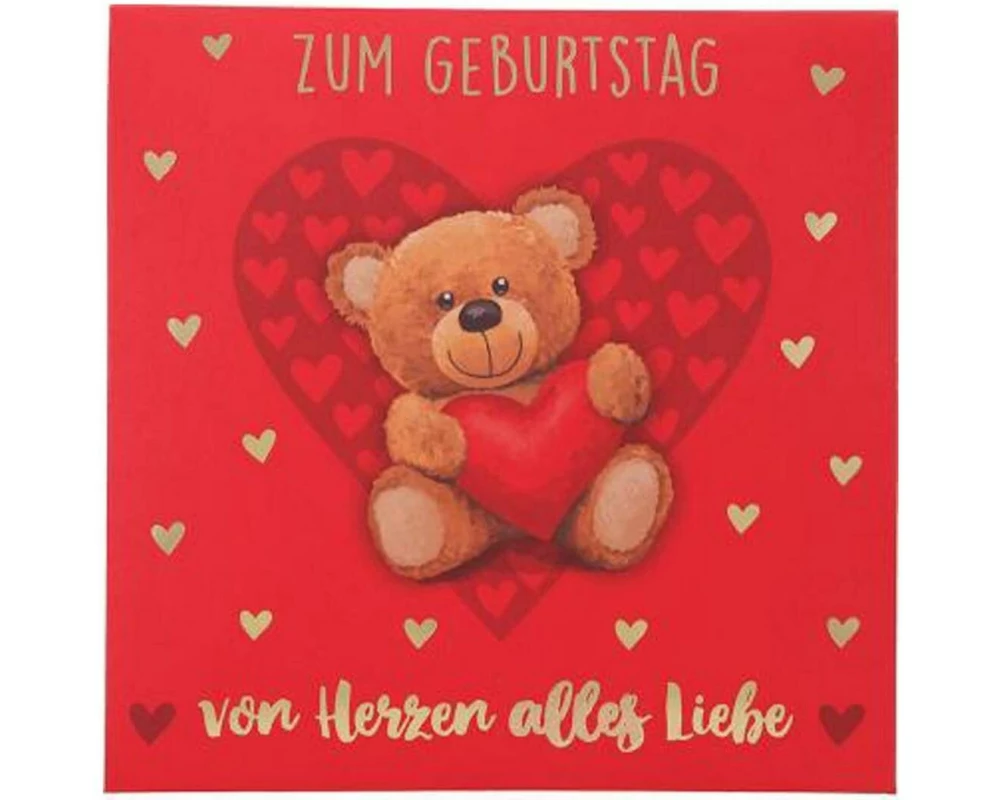 Depesche Musikkarte Pop Up – Motiv 40 15 x 15 cm