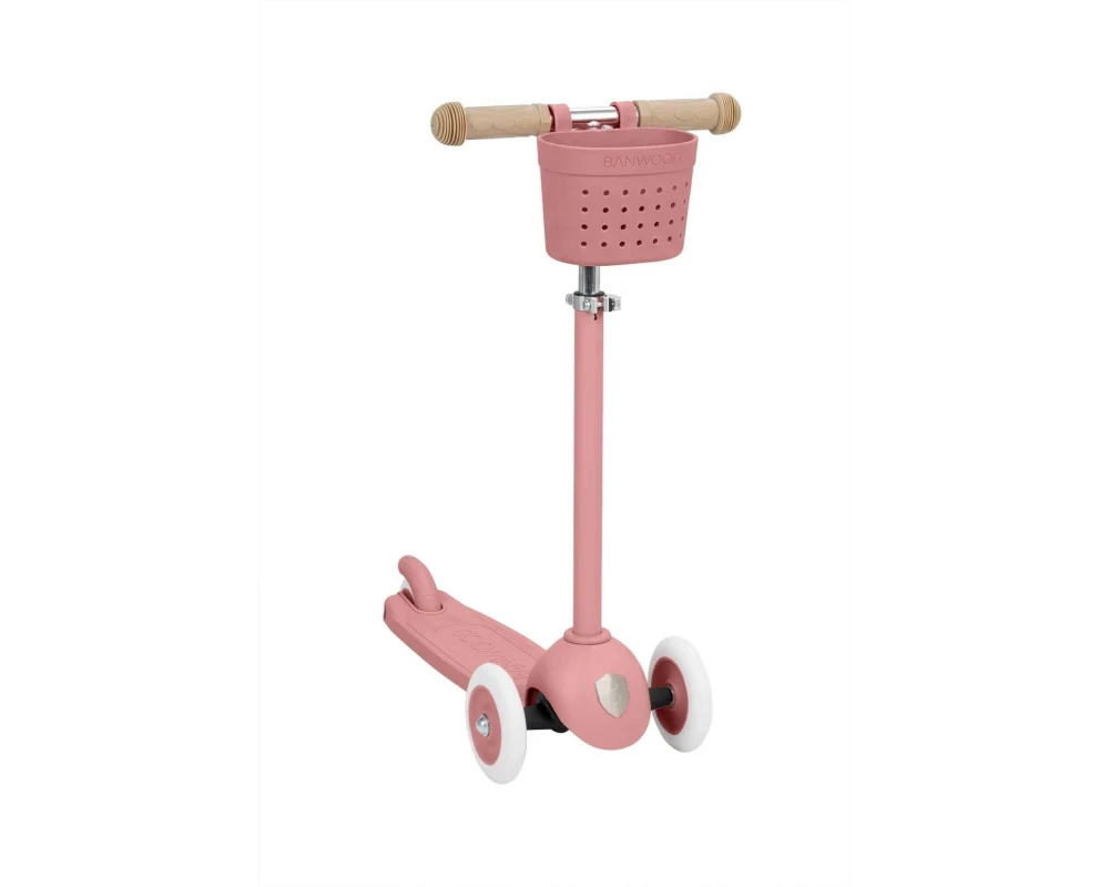 Banwood Eco Scooter Recycling-Kunststoff Himbeerrosa