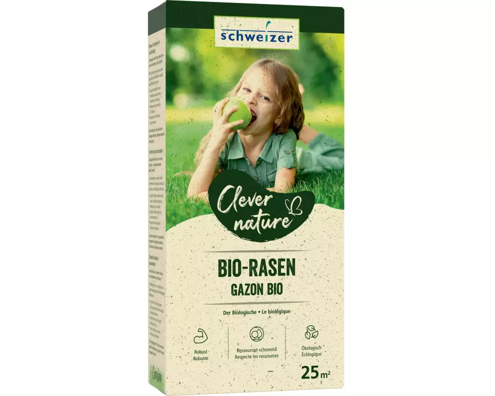 Eric Schweizer Bio-Rasen Clever Nature 25 m²