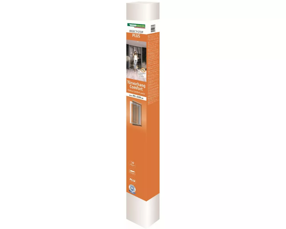 Windhager Fliegengitter Comfort 95 x 220 cm Lamellentür