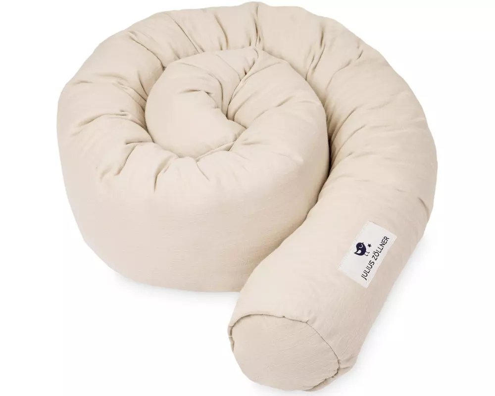 Julius Zöllner Nestschlange Musselin Sand 180 cm