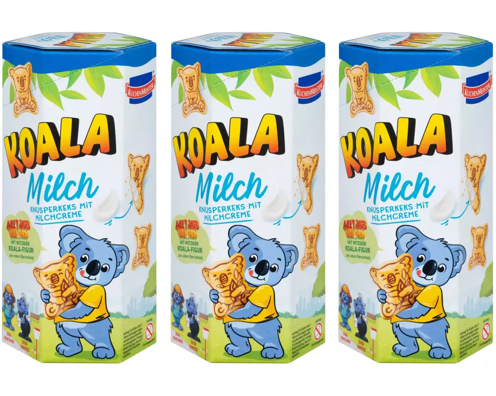 Kuchenmeister Koala Milch Kekse 3 x 75 g