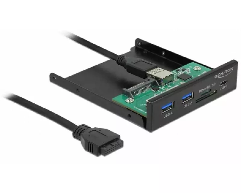 Delock Front Panel 64058 für 3.5"-Schacht