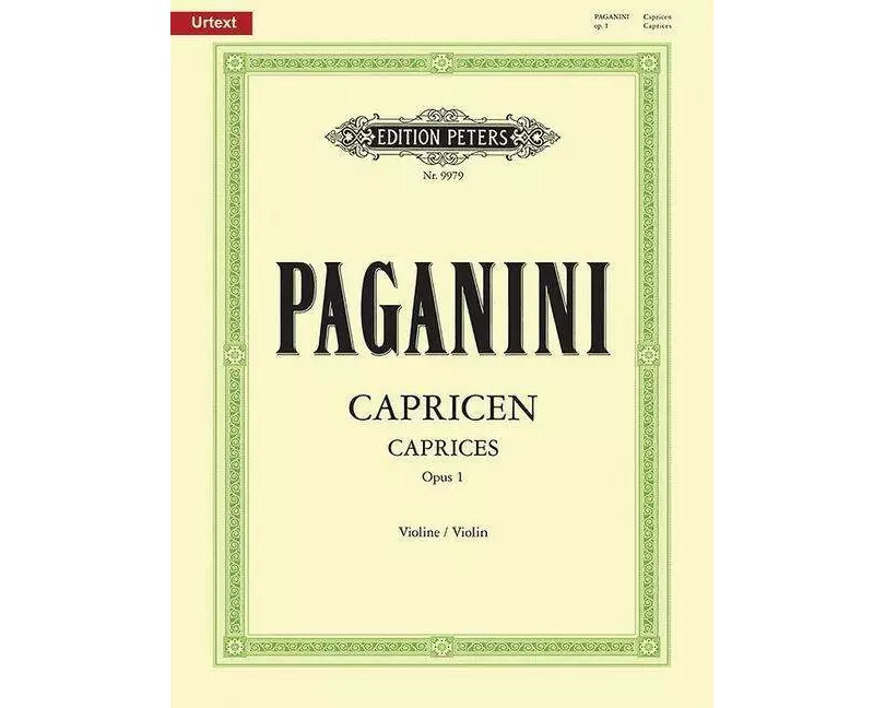 24 Capricen für Violine solo op. 1