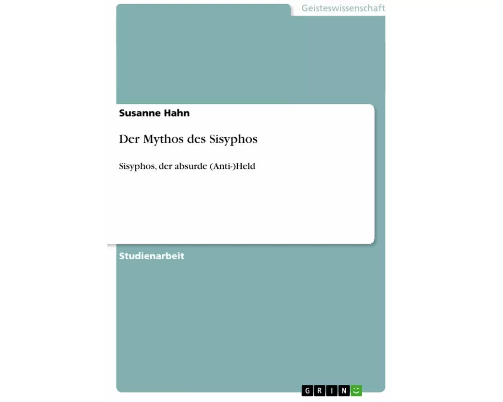 Der Mythos des Sisyphos