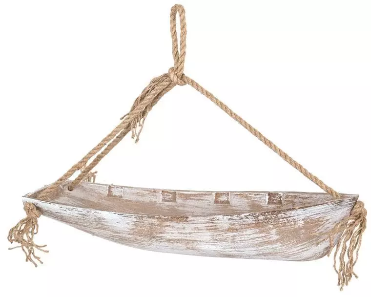 Dekomat AG Aufhänger Boot mit Seilhänger 42 x 10 cm