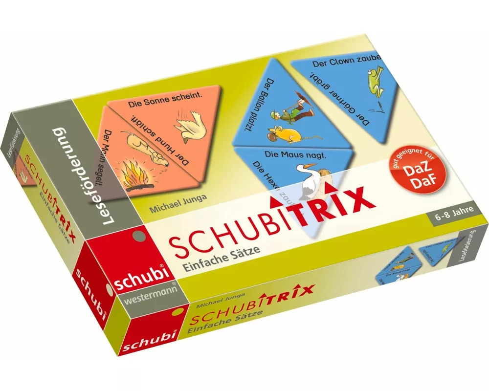 Schubitrix Leseförderung. Einfache Sätze