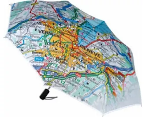 Hallwag Kartografie Schirm Genêve