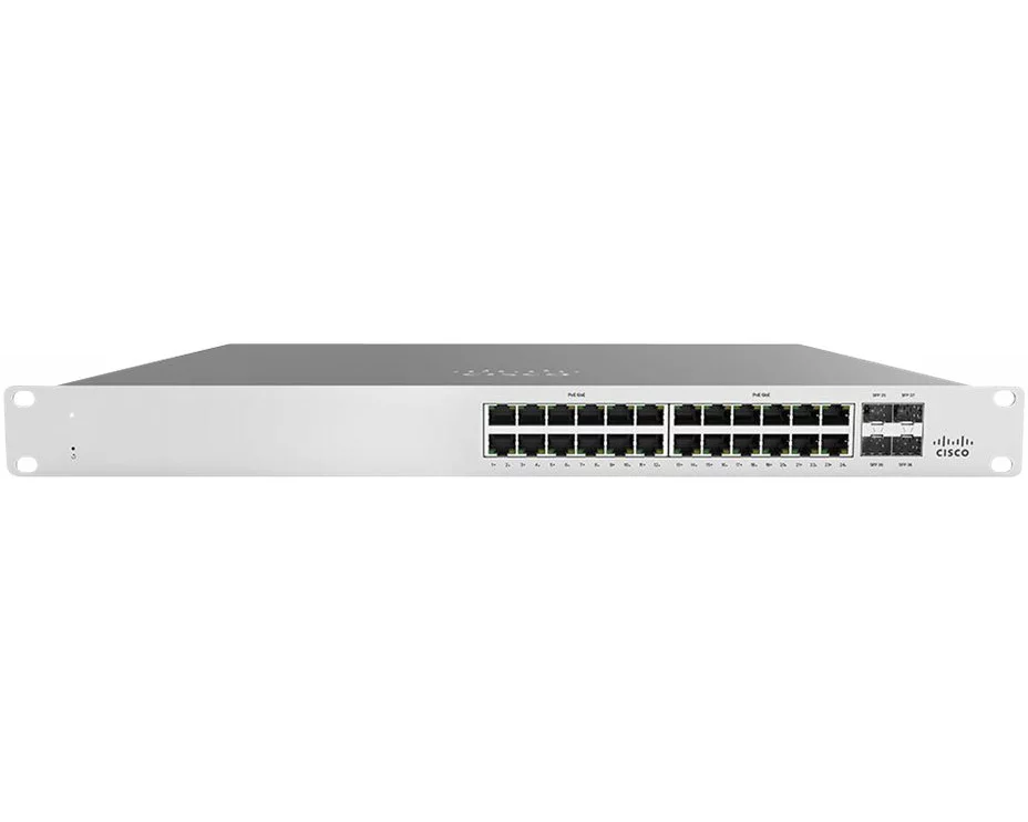 CISCO Meraki MS120-24 1G L2 Cloud Managed 24x GigE Switch