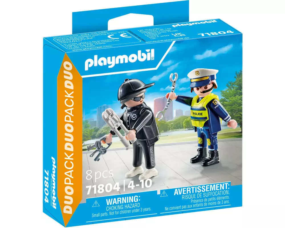 Playmobil Duo Pack Polizist und Einbrecher 71804