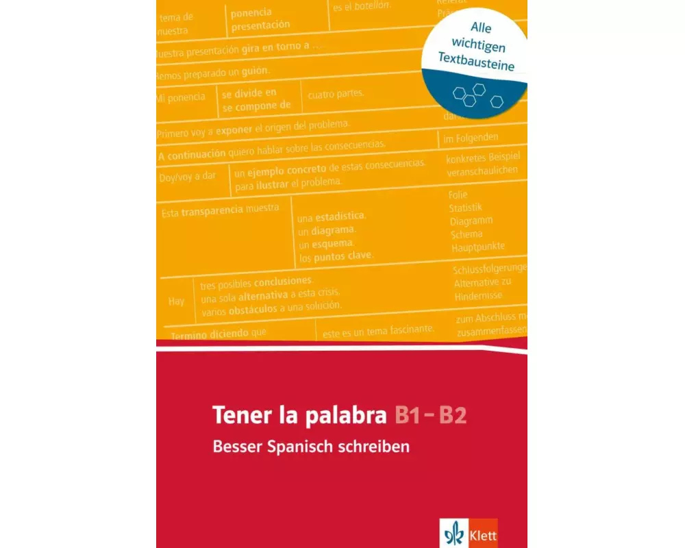 Tener la palabra. Spanischer Lernwortschatz zur Textarbeit