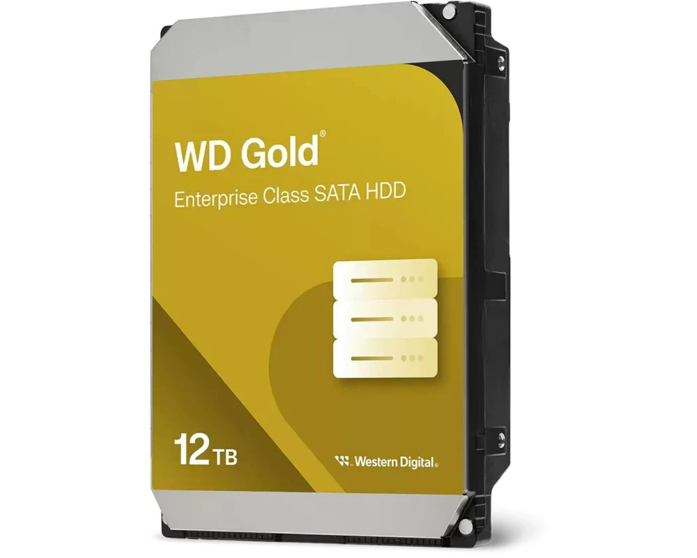 Western Digital Harddisk WD Gold 3.5" SATA 12 TB