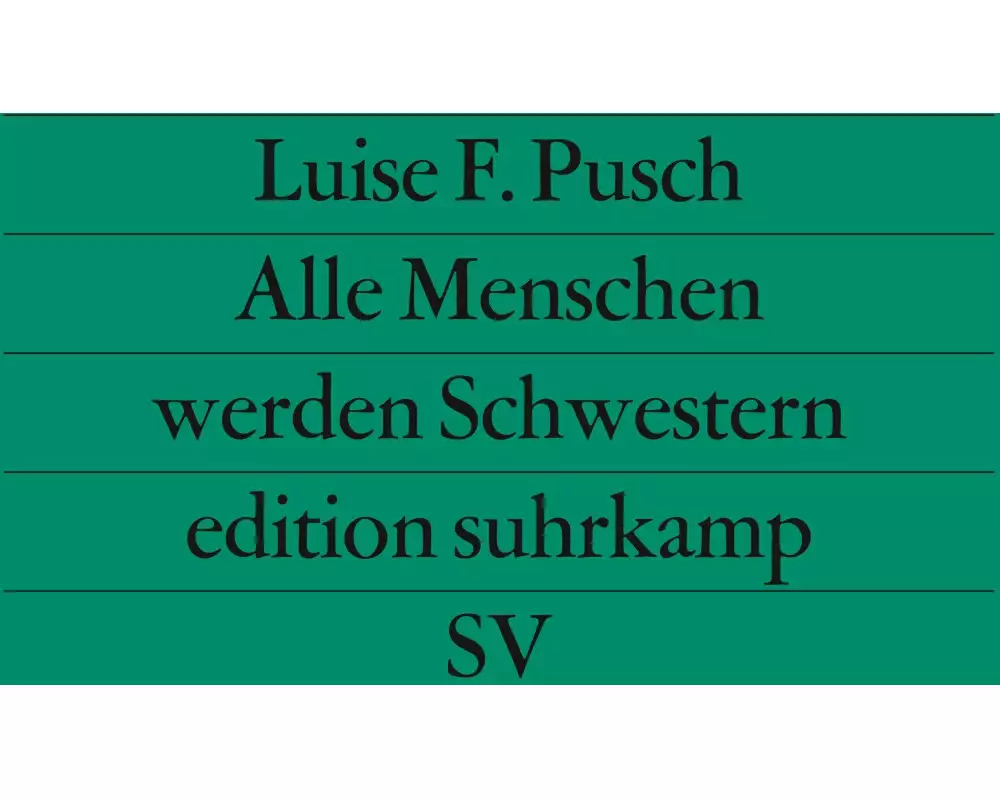 Alle Menschen werden Schwestern