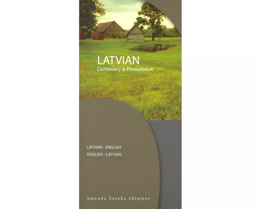 Latvian-English/English-Latvian Dictionary & Phrasebook