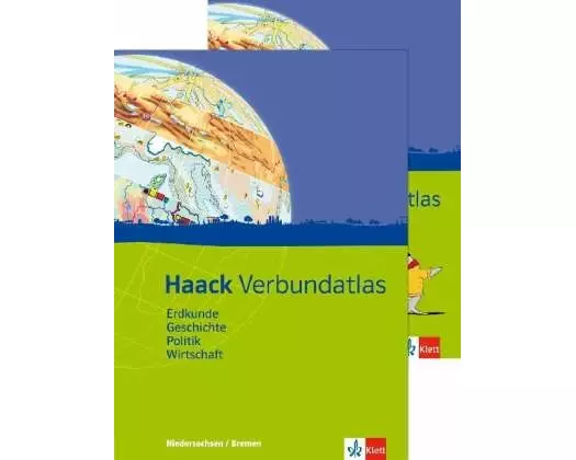 Haack Verbundatlas. Mit Arbeitsheft Kartenlesen. Sekundarstufe I. Ausgabe für Niedersachen und Bremen