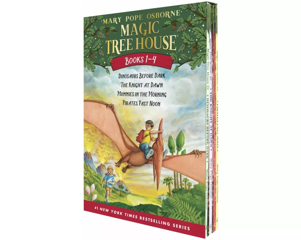 Magic Tree House Books 1-4 Boxed Set