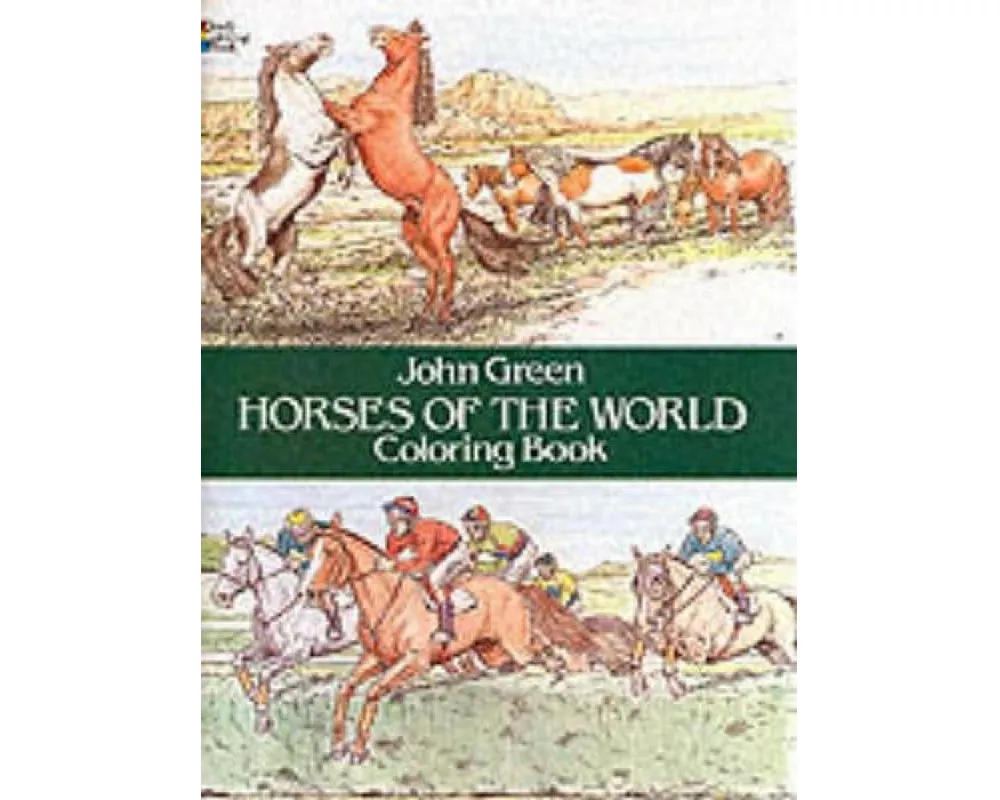 Horses of the World Coloring Book