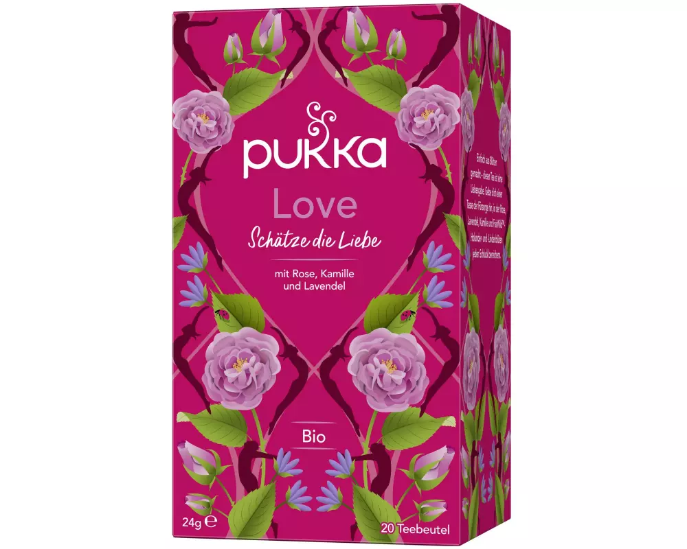 Pukka Teebeutel Love Bio-Tee 20 Stück