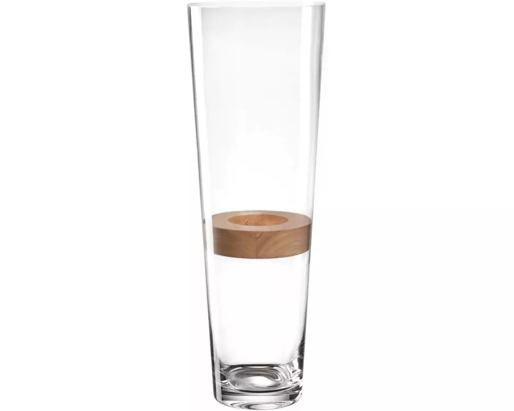 Leonardo Vase/Windlicht Magico 50 cm, Transparent