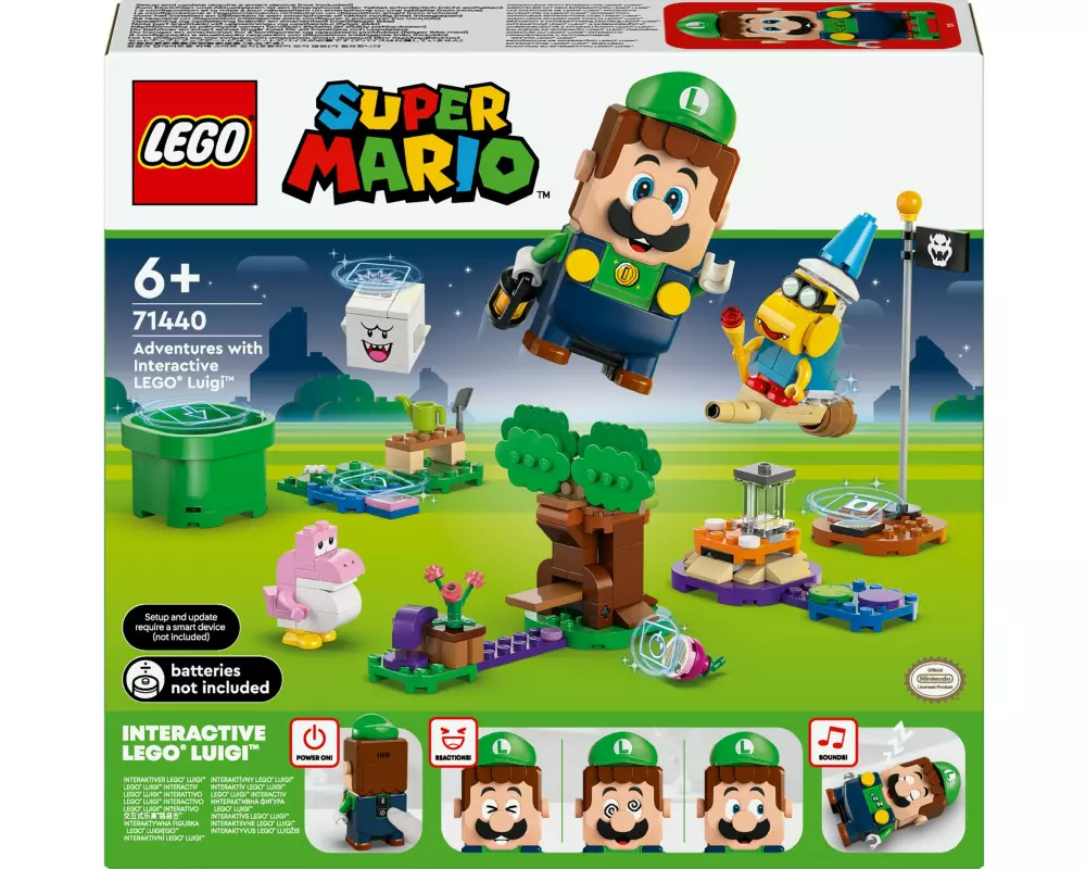 LEGO® Super Mario Abenteuer mit dem interaktiven Luigi 71440