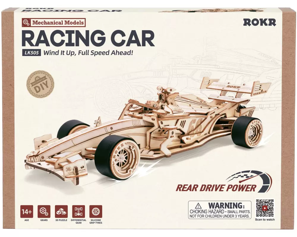 ROKR Bausatz F1 racing car mechanisch