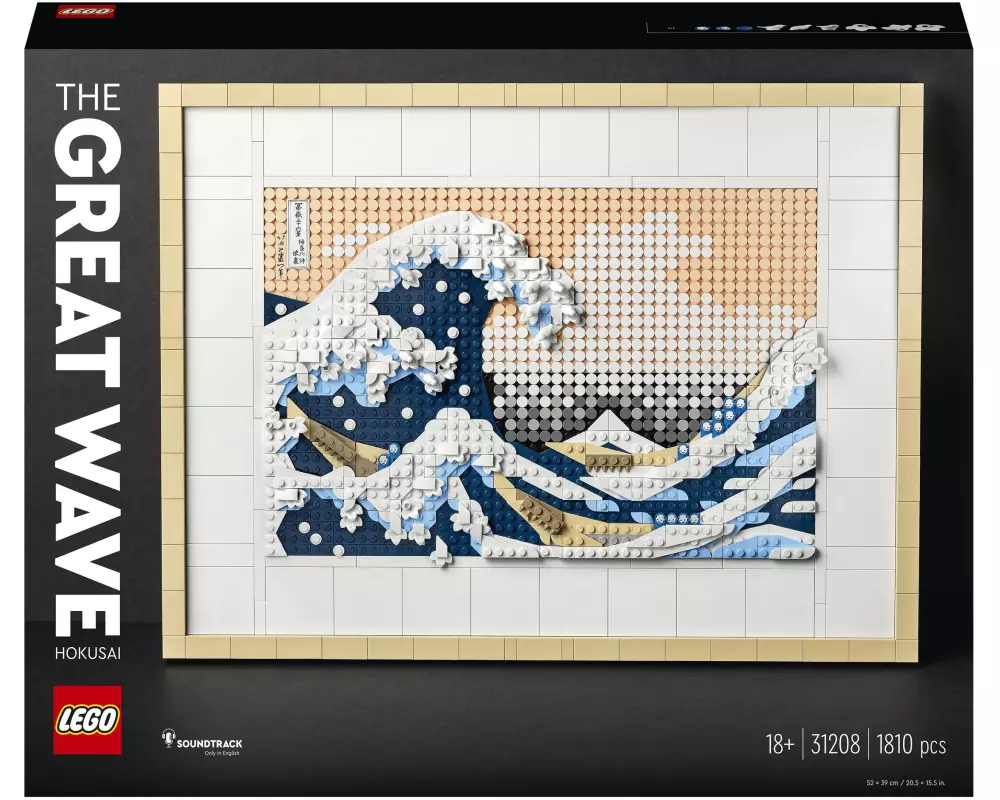LEGO® Art Hokusai – Die grosse Welle 31208