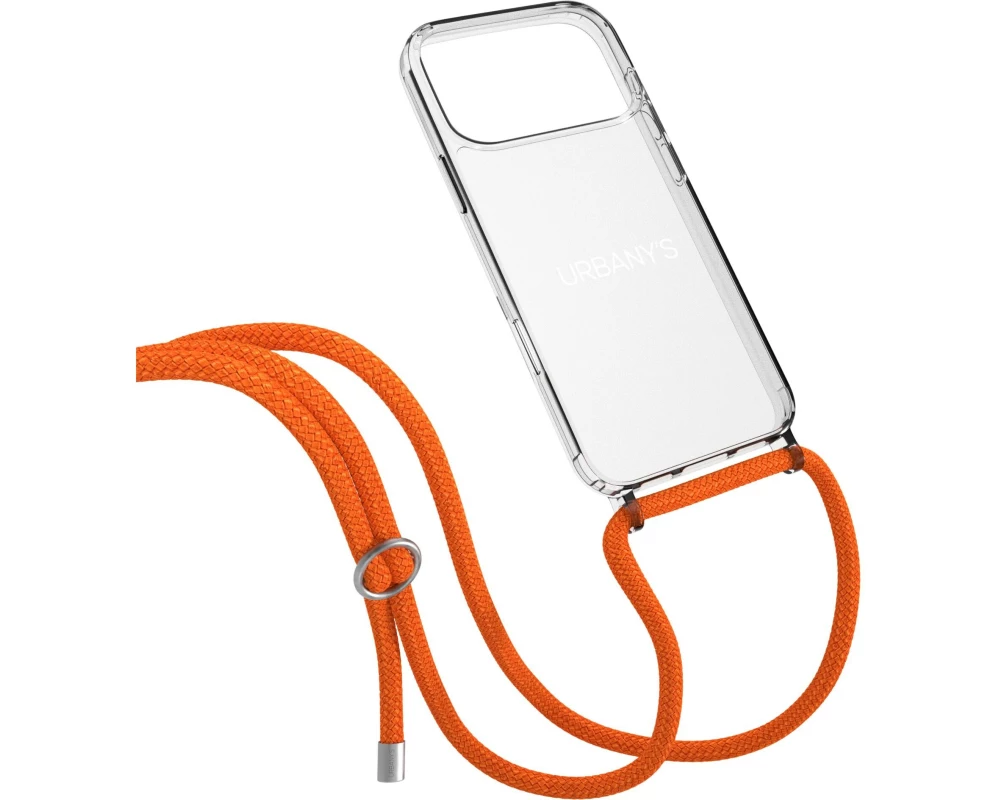 Urbany's Necklace Case APEROL iPhone 17 Pro Max Silber Ring