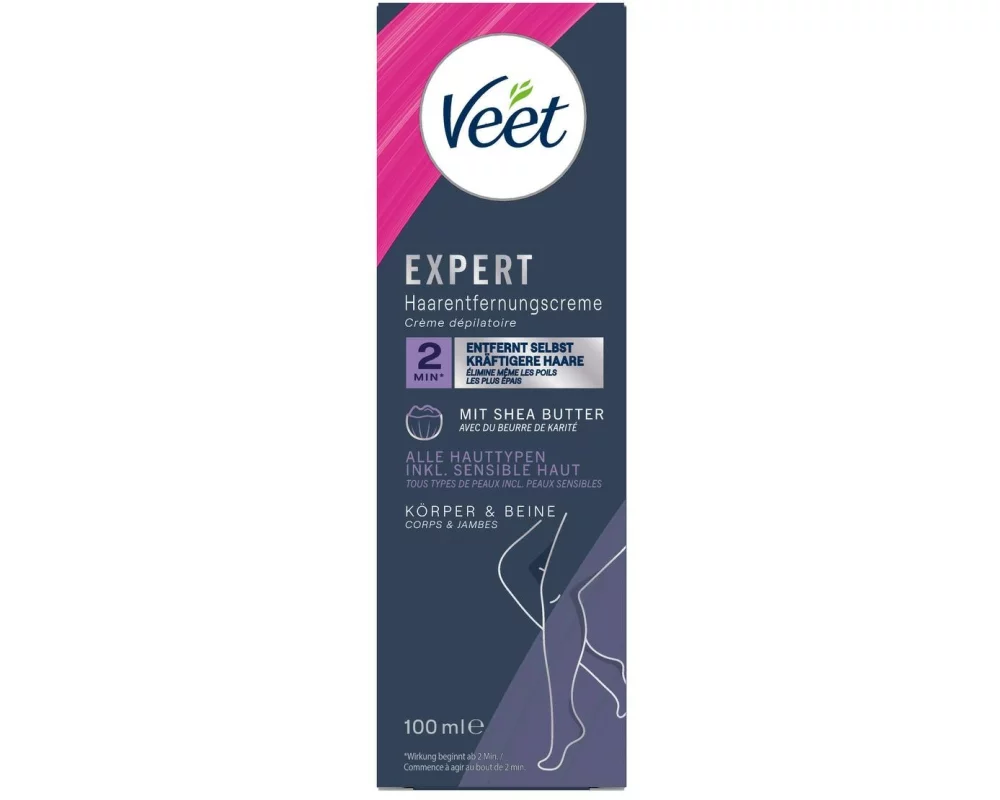 Veet Haarentfernungscreme Körper und Beine 100 ml