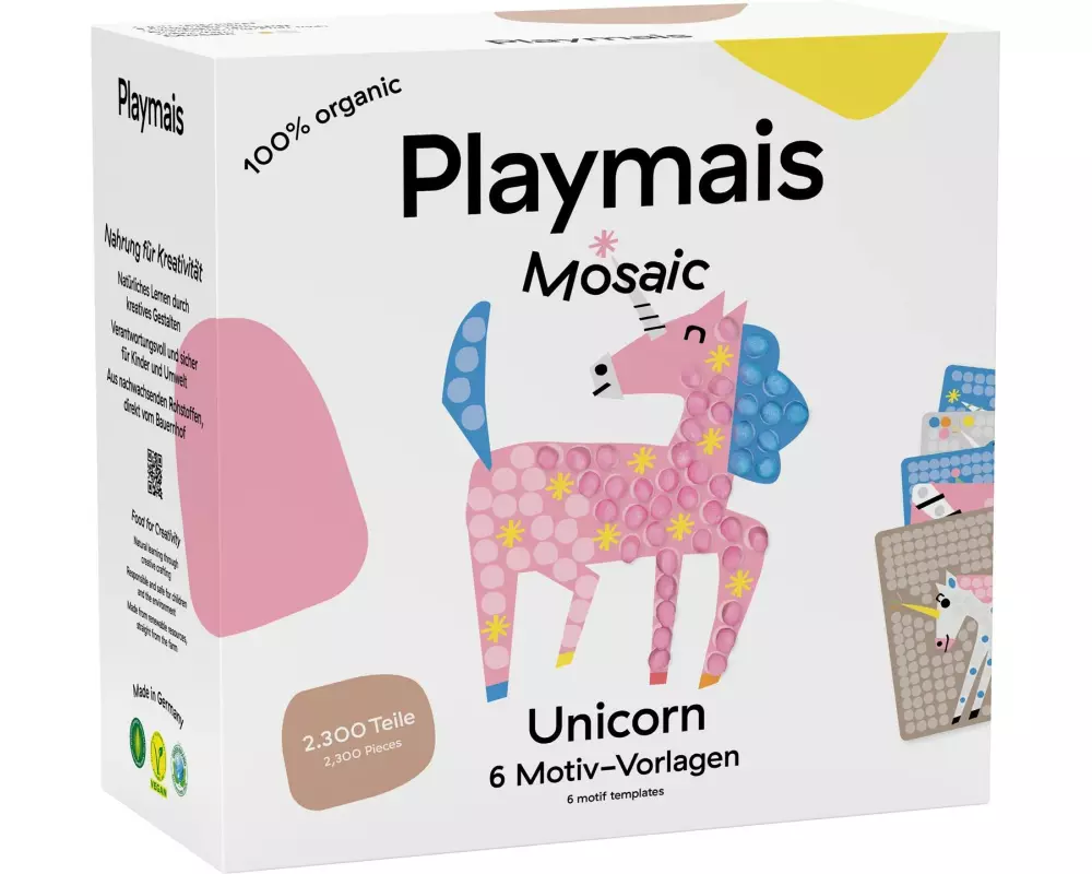 PlayMais Mosaic Einhorn 2300