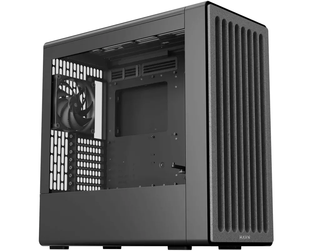 HAVN PC-Gehäuse BF 360 Flow Schwarz