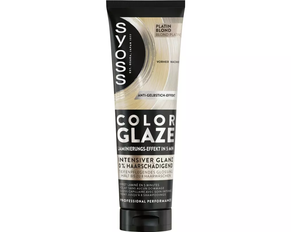 Syoss Haarcoloration Color Glaze Platin Blond