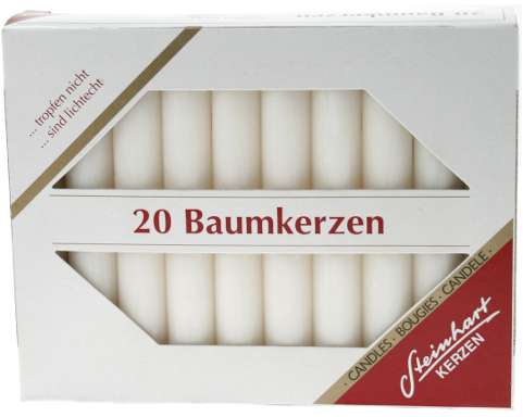 STEINHART Baumkerzen 100x13mm 02333-23 champagner 20 Stück