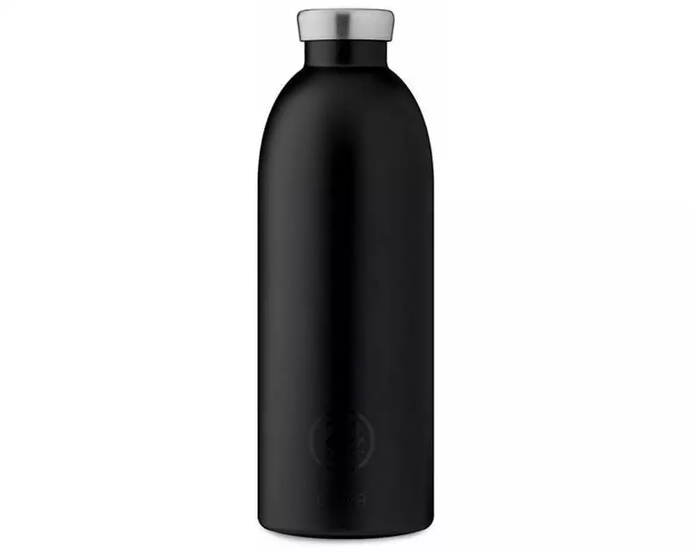 24Bottles Thermosflasche Clima 850 ml, Tuxedo Black