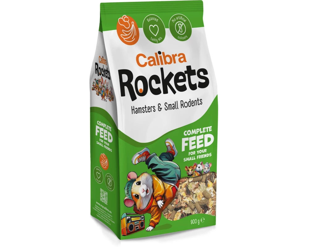 Calibra Hauptfutter Hamster und kleine Nager Mix 900g