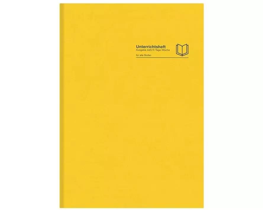 Clevs Schulagenda Ad5, Gelb