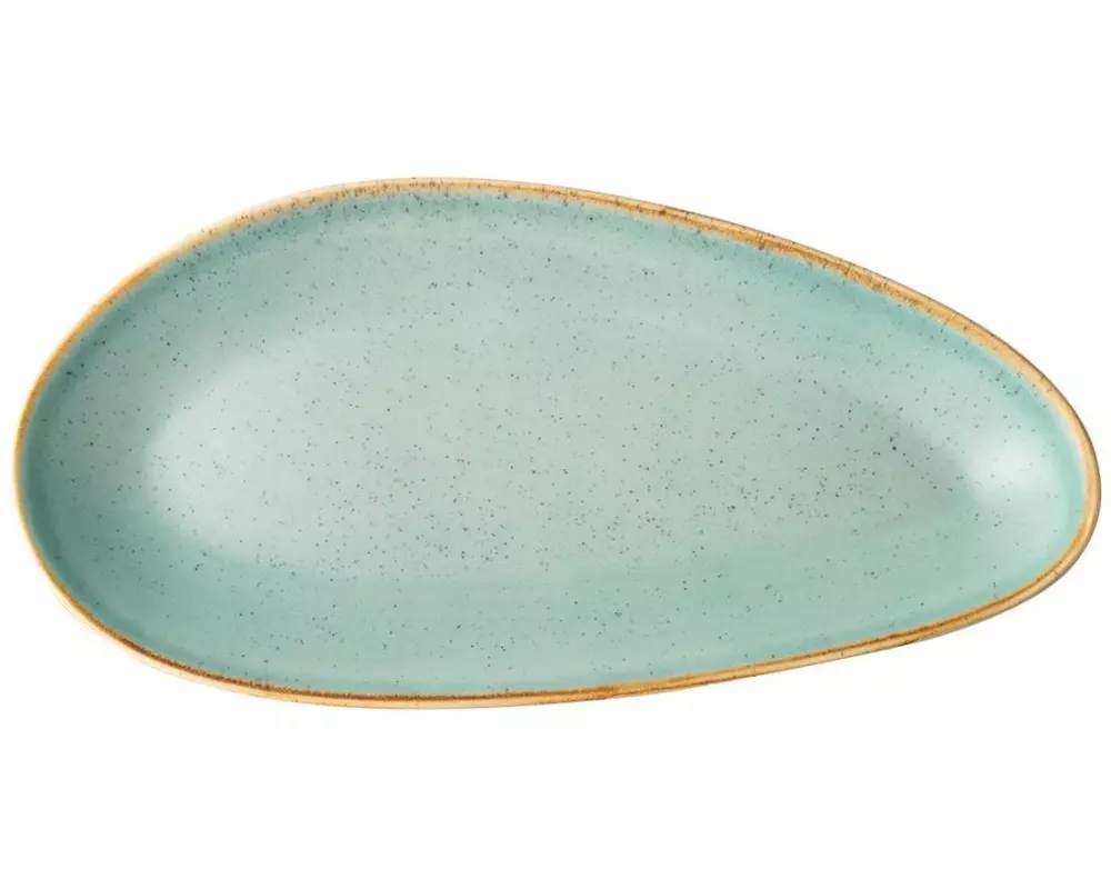 Lunasol Servierplatte Gaya Sand Türkis, 41 cm