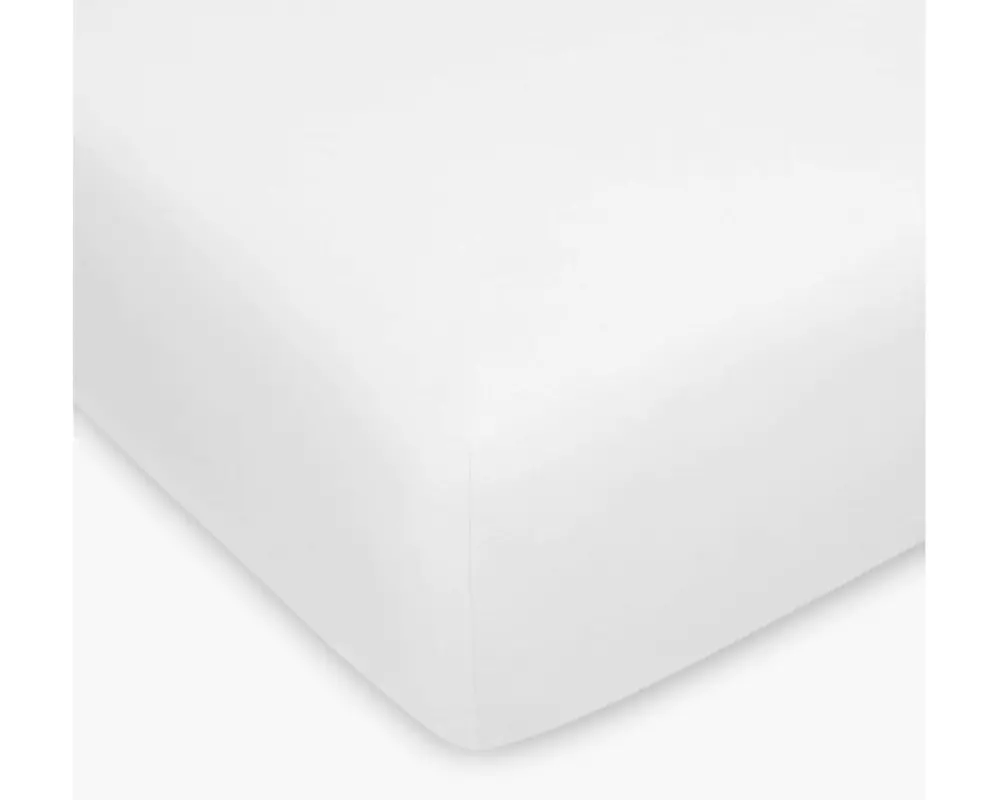 Home Fashion Fixleintuch Jersey weiss, 140-160 x 200 cm Baumwolle