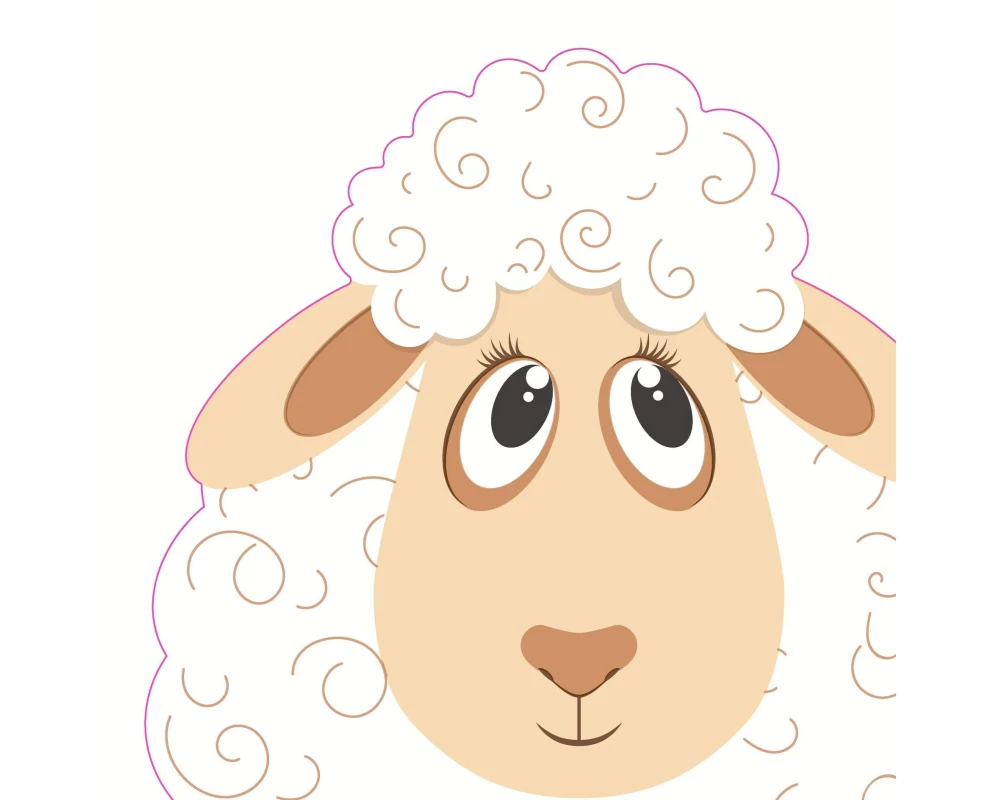 Paper + Design Papierservietten Spring Sheep 33 cm x 33 cm, 12 Stück