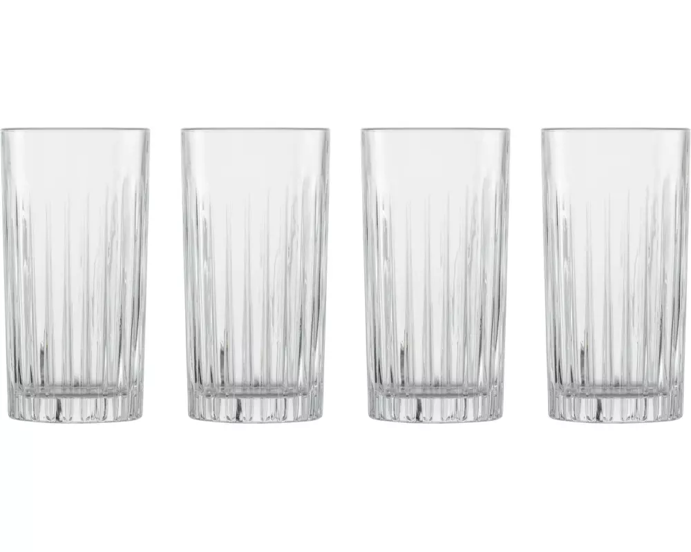 Schott Zwiesel Longdrinkglas Stage 368 ml, 4 Stück, Transparent