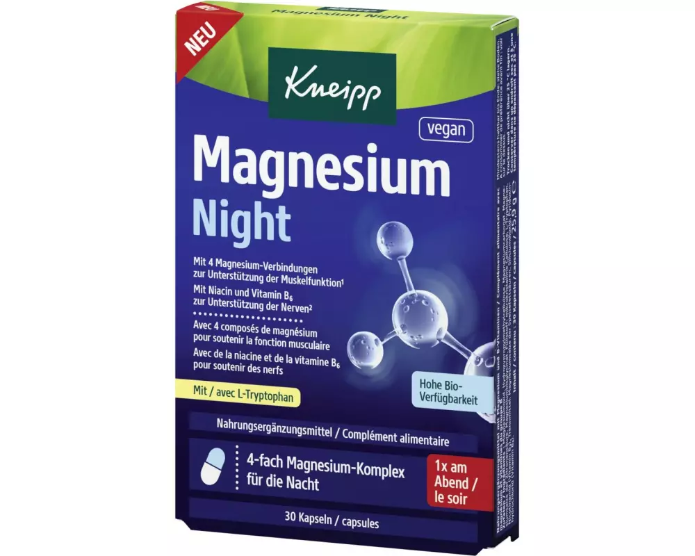 Kneipp Magnesium Night 30 Stück