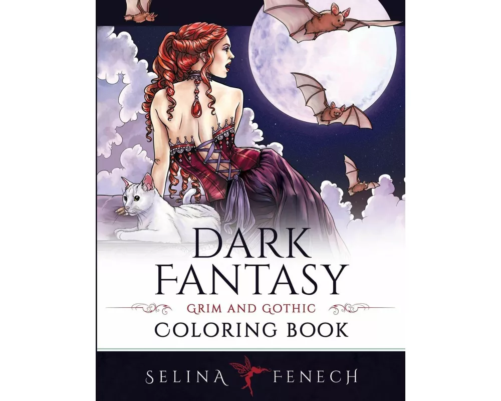 Dark Fantasy Coloring Book