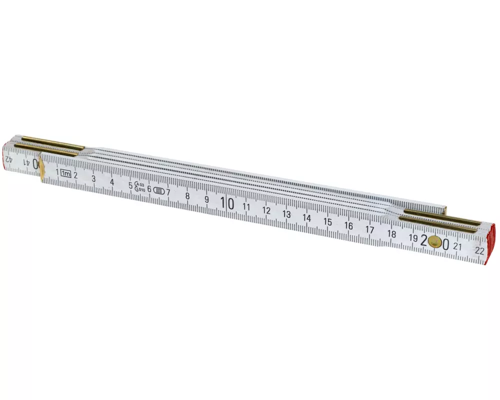 STRUCT Taschenmeter 1 m, Weiss