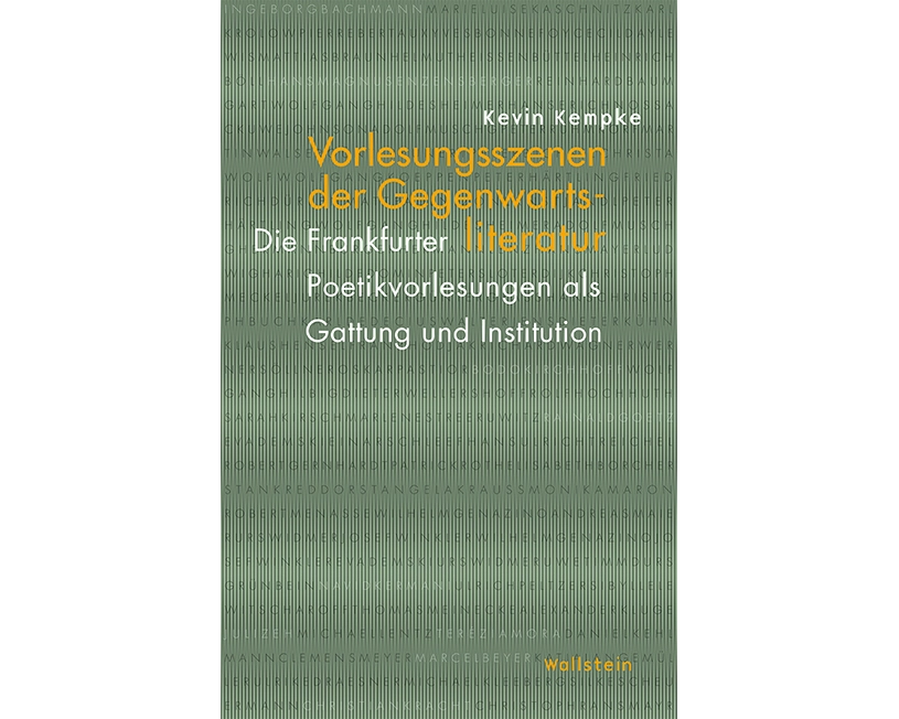 Vorlesungsszenen der Gegenwartsliteratur